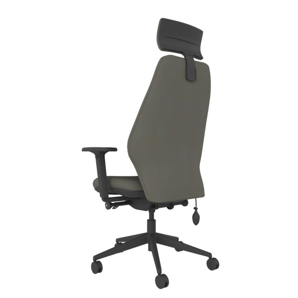 Solo High Back Small Seat Chair With Headrest